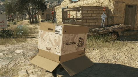 Metal Gear Solid 2 Replica Cardboard Box – Fanattik